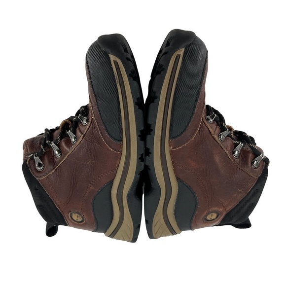 Timberland Brown Back Road Hiking Ankle Boots Size 11 Boy’s - Picture 6 of 7